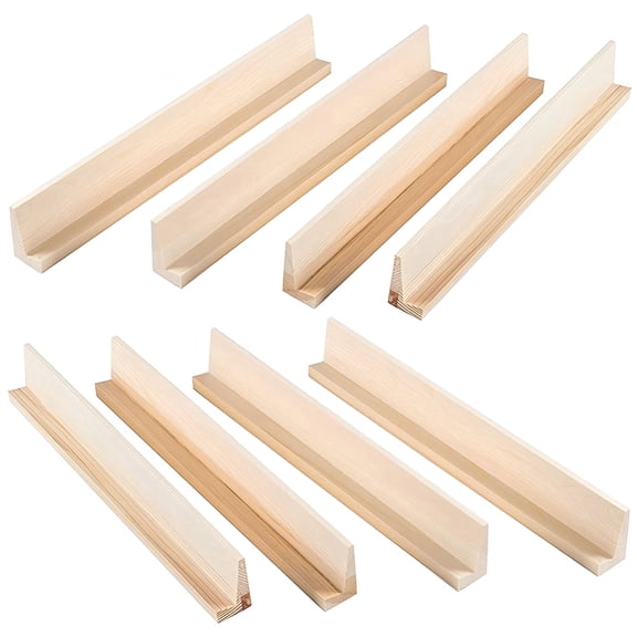 BESTSKY Mexican Train Set with 8 Wooden Domino Trays and Bases