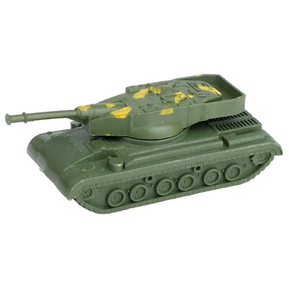 BESTSKY Military Toys,Mini Tank Army Toys,Easy Rotation Army Men Action Figures,Light Gray