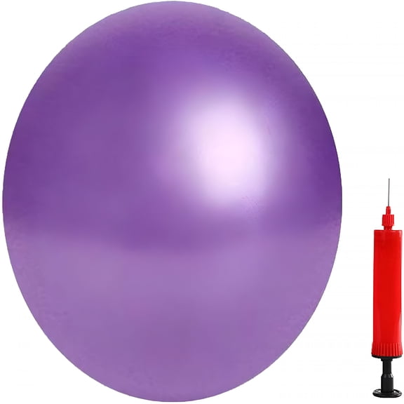 BESTSKY Mini Exercise Pilates Yoga Ball for Yoga,Barre Training And Physical Therapy- Improves Balance with Inflate Pump