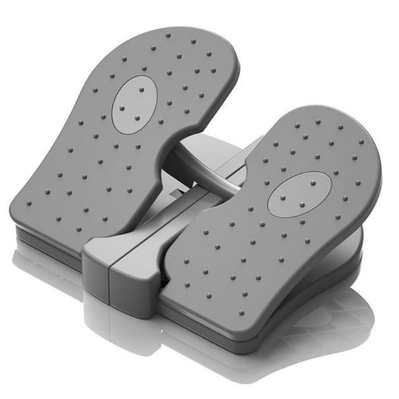 BESTSKY Mini Foldable Leg Exerciser, Portable Foot Pedal Machine with Sole Massage, Sitting Fitness Equipment