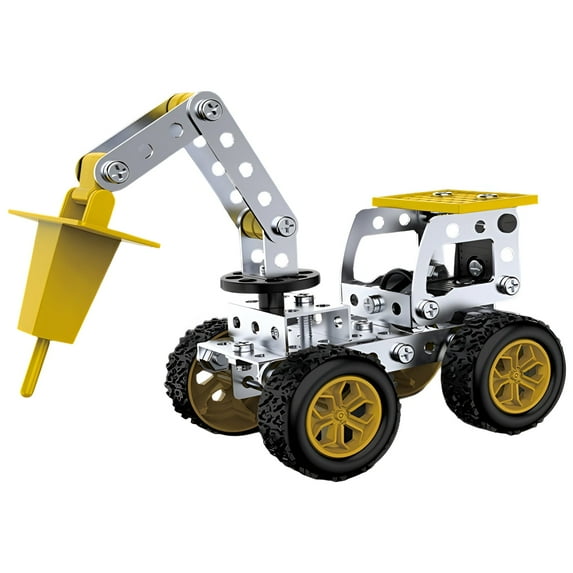 BESTSKY Model Car Kits,Detailed Excavator Model Model Kit,Kid'S Play Model Engine Kit for Adults,Style2