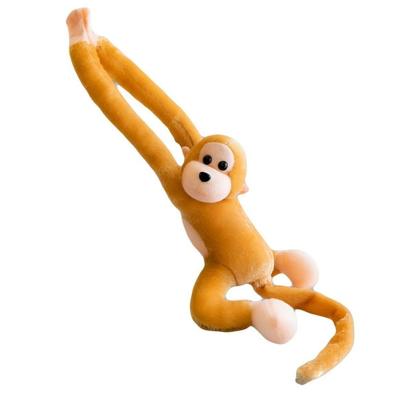 BESTSKY Monkey Stuffed Animal,Lively Monkey Design Monkey Plush,Colorful and Expressive Features Stuffed Monkey,LightBrown,60cm