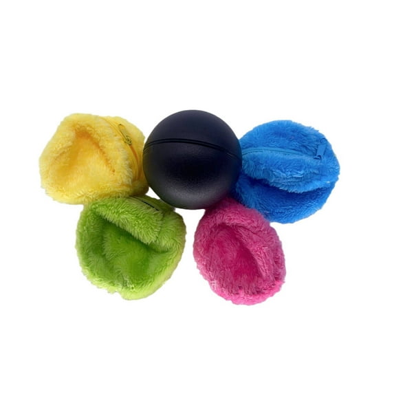 BESTSKY Moving Dog Toy,Interactive Automatic Moving Dog Toy Ball,Funny Chew Plush Electric Rolling Balls