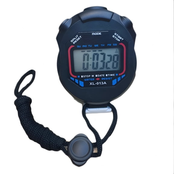 BESTSKY Multi-function Electronic Sports Stopwatch r Water Resistant Large Handheld r Stop Watch for Sports Coaches Fitness Coaches and Referees