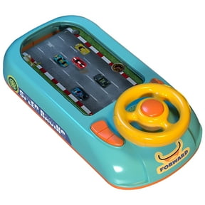 BESTSKY Musical Steering Wheel Toys for Boys 4-6,Toddler Simulated Driving Racing Car Game with Sound Age 3+ Year Old,Interactive Educational Learning Race Car Toy for Boys and Girls Birthday Gift