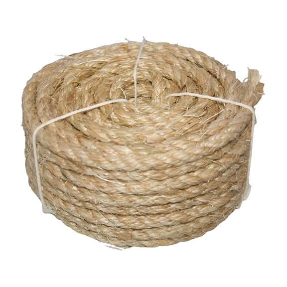 BESTSKY Natural Sisal Rope Heavy Duty Cat Scratcher Replacement Twine for Cat Scratching Post DIY Crafts Gardening