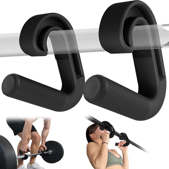 BESTSKY Neutral Grip Pull Up Handles Angles 90/45 Grips for Relieve Wrist Stress,Non-Slip Pull Up Grips-For Pull-Ups Deadlifts-Fits Pull Up Bar Grips&Barbells Home Gym Enthusiasts