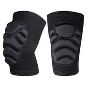 BESTSKY New Anti-Slip Sponge Soft and Breathable Knee Pads for Men and Women,Black Knee Pads for Men and Women for Wrestling and Skiing,Suitable for Volleyball,Cycling,And Other SportsBlack,Small