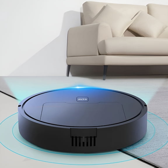 BESTSKY New Toy Mopping Robot,Simulation Suction Rechargeable Robotic Vacuum for Kids Adults