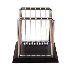 BESTSKY Newtons Cradle,Physics Experiment Tool Pendulum Balls,Stable Pendulum Structure Newtons Cradle Pendulum,Style7