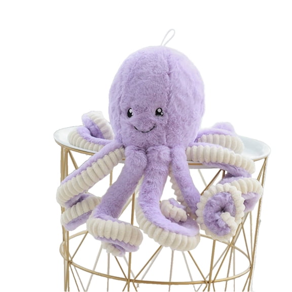 BESTSKY Octopus Plush Octopus Stuffed Toy Funny Stuff Room Decoration Weighted Stuffed Animals Purple 18CM