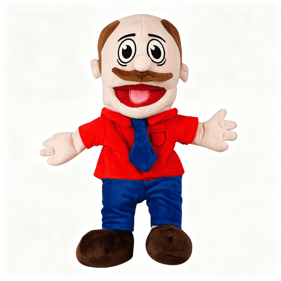 BESTSKY Official Merch - JeffyS Dad Puppet Fun Hand Puppet 10 Year Old Girl Gifts