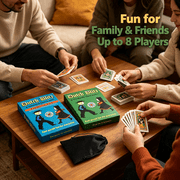 BESTSKY Original Dutch Blitz Card Game and Dutch Blitz Expansion Pack Bundle with Storage Bag by