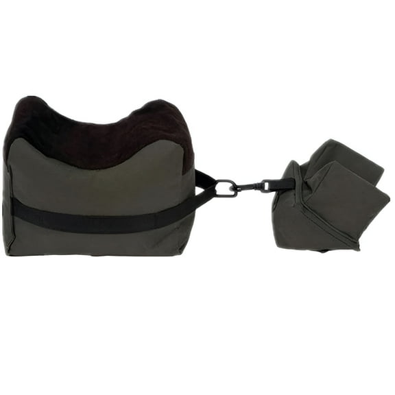 BESTSKY Outdoor Shooting Rest Bag, 600D Oxford Unfilled Bench Support for Rifle Hunting and Photography, Compact Front Rear Sandbag Holder Stand