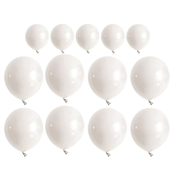BESTSKY Party Balloon Decoration Garland White Arch Kit Pearl Balloons Baby Latex Engagement Decorations Bride