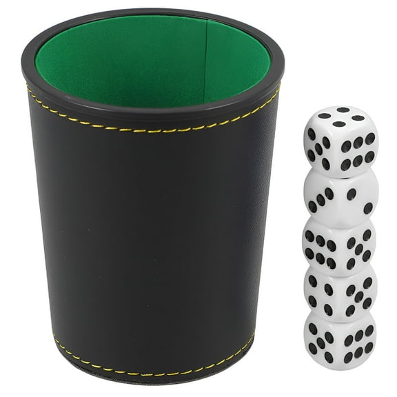 BESTSKY Party Dice Cup Set with Dice, Shaking Container for Bar Games, KTV & Casino Nights