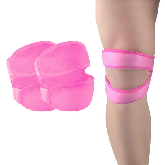BESTSKY Patella Knee Brace,Perforated Breathable Design Knee Pads Volleyball Girls,Stabilize the Patella Volleyball Knee Pads Women,Pink