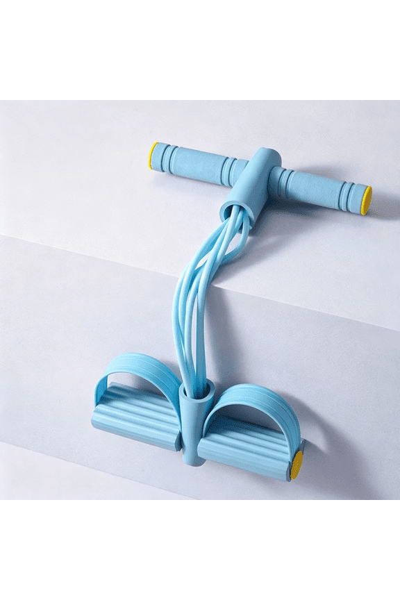 Pedal Resistance Bands with Handles,6-Tubes Manual Tension Training Pedal,Rubber Foot Pedal Resistance Bands,Fitness Bands for Abdomen Waist Arm Leg