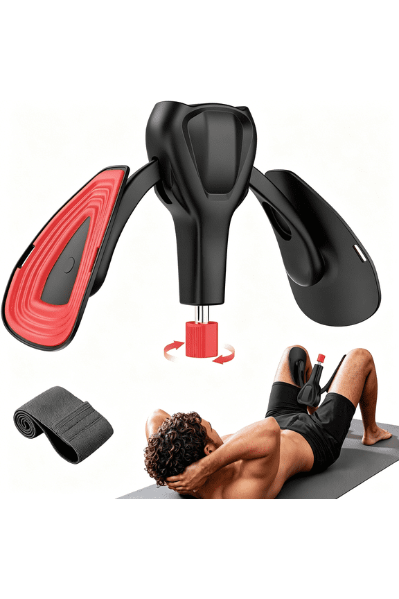 Pelvic Floor Exercise Devices 77 lb Adjustable Kegel Inner Thigh Exerciser and Hip Trainer Workout Equipment for Home Postpartum Recovery,with Band
