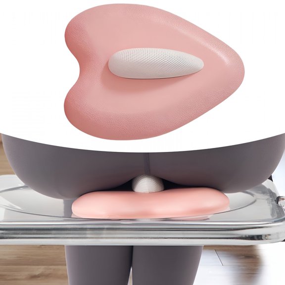 BESTSKY Pelvic Floor Strengthening Device Massage Adults Accessories Easy to Use Hip Training for Exercise Sports Gym Workout Pink White