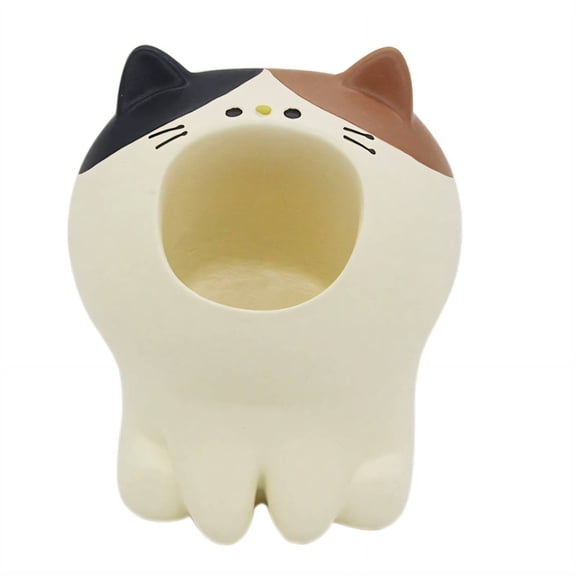 BESTSKY Pencil Holder,Cute Pencil Holder Office Desk Decor,Adorable Storage Paper Clip Holder,Cat