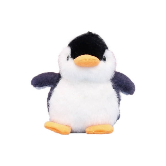 BESTSKY Penguin Plush,12cm Adorable Design Penguin Gifts,Comfortable Feel Embroidered Details Penguin Stuffed Animal,Black