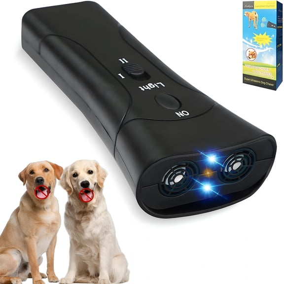 BESTSKY Pet Anti Barking Device, Gentle Ultrasonic Dog Bark Deterrent & Trainer, Stop Excessive Barking and Bad Behavior, Pet Training Tool with Light for Puppies & Dogs