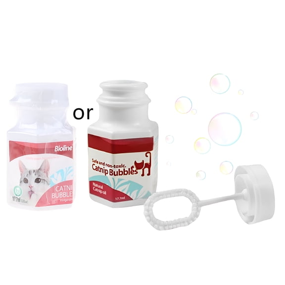 BESTSKY 2026 New Pets for Cat Catnip Bubbles Spray Toys About 17Ml Non-Toxic Safe Easy to Use Gift for Home, Living Room, Bedroom, Playroom
