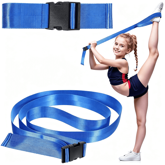 BESTSKY Physical Therapy Strap,Extremity Mobilization Belt,Manual Traction Strap,Adjustable Stretch Strap for Stretching Yoga Leg Shoulder Exercise