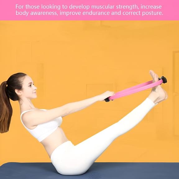 BESTSKY Pilates Circles for Pelvic Floor Muscles,Postpartum Fitness and Exercise Ring,Adjustable Yoga Ring for Leg Slimming and Home Workouts Pilates Ring