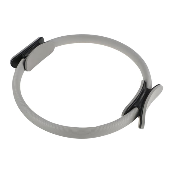 BESTSKY Pilates Fitness Circle, Best Home Workout Equipment for Thigh/Legs, Arms and Core, Pilates Reformer for Men and Women, Gray