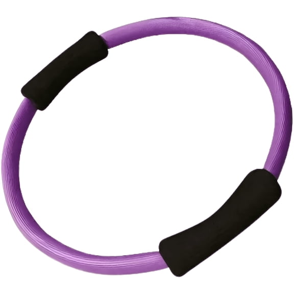 BESTSKY Pilates Ring with Cushioned Grips, Lightweight Resistance Circle for Core Toning, Strength Training & Home Fitness