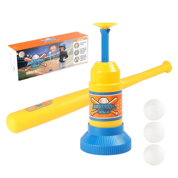 BESTSKY Pitching Machine,Plastic Baseball Pitching Machines,Automatic Pop Up Baseball Trainer Equipment,Indoor and Outdoor Baseball Training and Skills Development