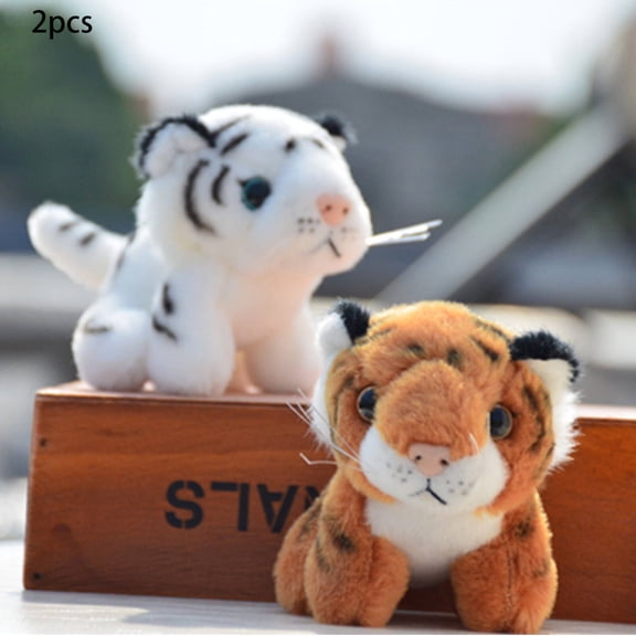 BESTSKY Plush Keychain,Cute Tiger Key Holder,Soft Plush Keychain Charms,Perfect for Stuffed Animals
