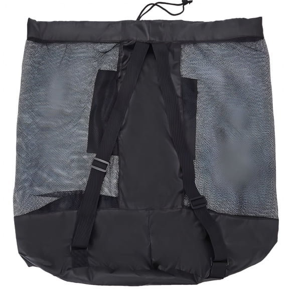 BESTSKY Portable Football Net Bag Outdoor Sports Ball Storage Bag Large Mesh Bag for Basketball, Football, Volleyball, Tennis