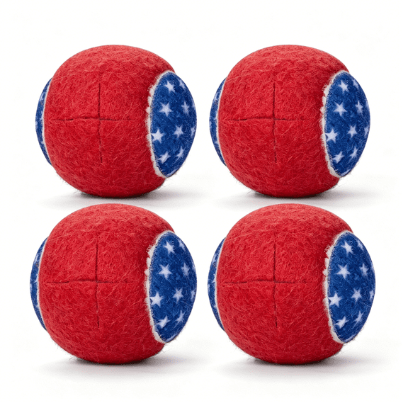 BESTSKY 4 Pack Precut Tennis Balls for Walkers, Universal Glide Covers with Felt Pads for Floor Protection