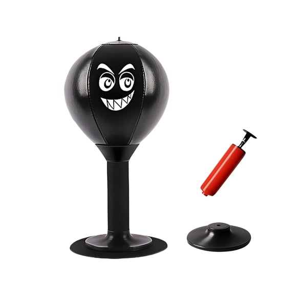 BESTSKY Punch Bag Desktop Punching Bag for Stress and Relaxation, Boxing Suction Cup Toy for Adults and Kids, for Office Desk, Home Study, Stress Relief, Focus Training.