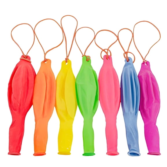 BESTSKY Punch Balloon 50 Piece Pack Punch Balloon Heavy Party Kids Gift Balloon With Rubber Band Handle For Birthday Parties Weddings Fun