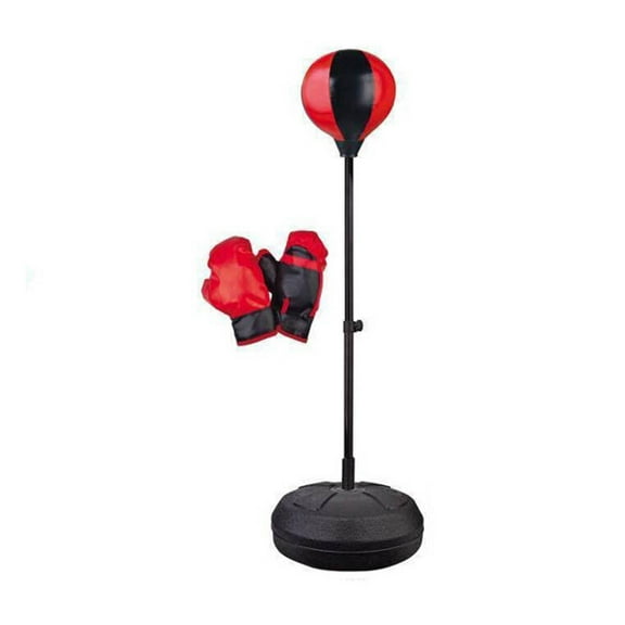 BESTSKY Punching Bag Compact Size Boxing Equipment Speed Practice Boxing Bag Hand-Eye Red