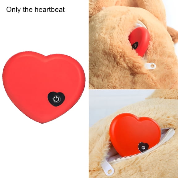 BESTSKY Puppy Behavioral Training Toy Electric Plush Relief Aid Snuggle Heartbeat Sleep Accessories Dog Toy Accessories Anxiety Pet