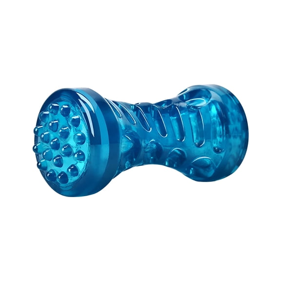 BESTSKY Puppy Soft TPR Dog Chew Toy For Aggressive Chewer Bone Shape Cleaning Sturdy