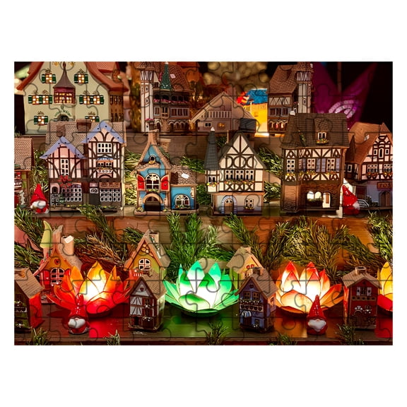 BESTSKY Puzzles for Adults 1000 Pieces,Cognitive Puzzle Challenge Puzzle Table,Enhances Logical Thinking Personalized Puzzle,Multicolor1