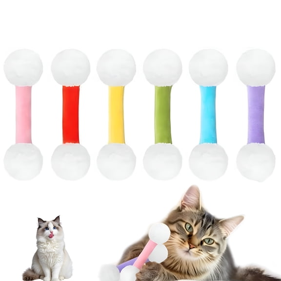 BESTSKY Q Tip Cat Toy Giant Cotton Swab Catnip Kicker Toy,Plush Kick Stick for Indoor Cats,Interactive Bite Play Cat Qtip Toy for Kittens Adult Cats