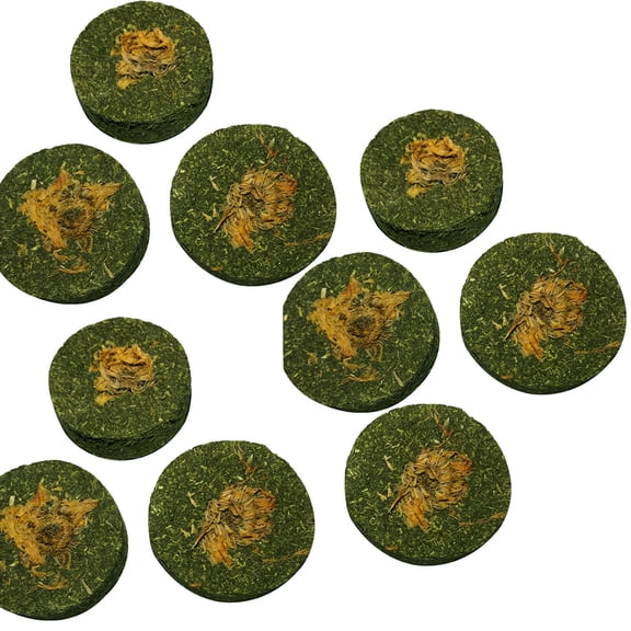 BESTSKY Rabbit Chew Toys,Handcrafted Grass Rabbit Toys,Freshly Harvested Guinea Pig Toys,Natural Rabbit Chew Toys for Pet Health