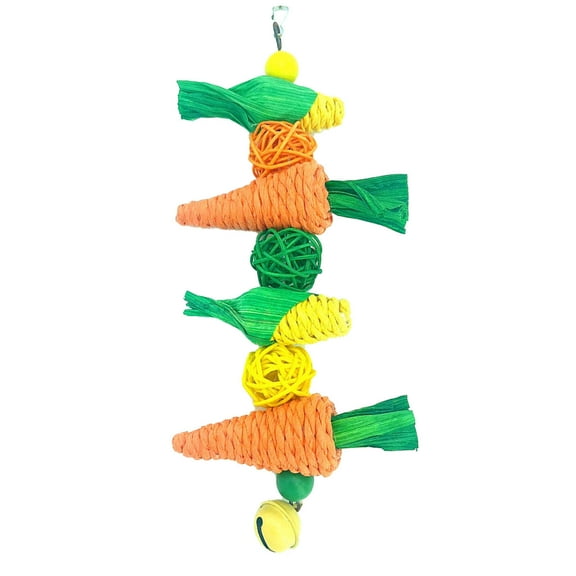 BESTSKY Rabbit Chew Toys,Handcrafted Natural Rabbit Toys,Stress-Relieving Guinea Pig Toys,Chewable Rabbit Chew Toys for Fun and Relaxation