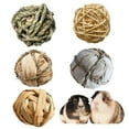 thumbnail image 1 of BESTSKY Rabbit Chew Toys,Natural Apple Wood Chew Toys,Interactive Rattan and Seaweed Guinea Pig Toys,Stress-Relieving Chew Toys for Healthy Rabbit Teeth, 1 of 5