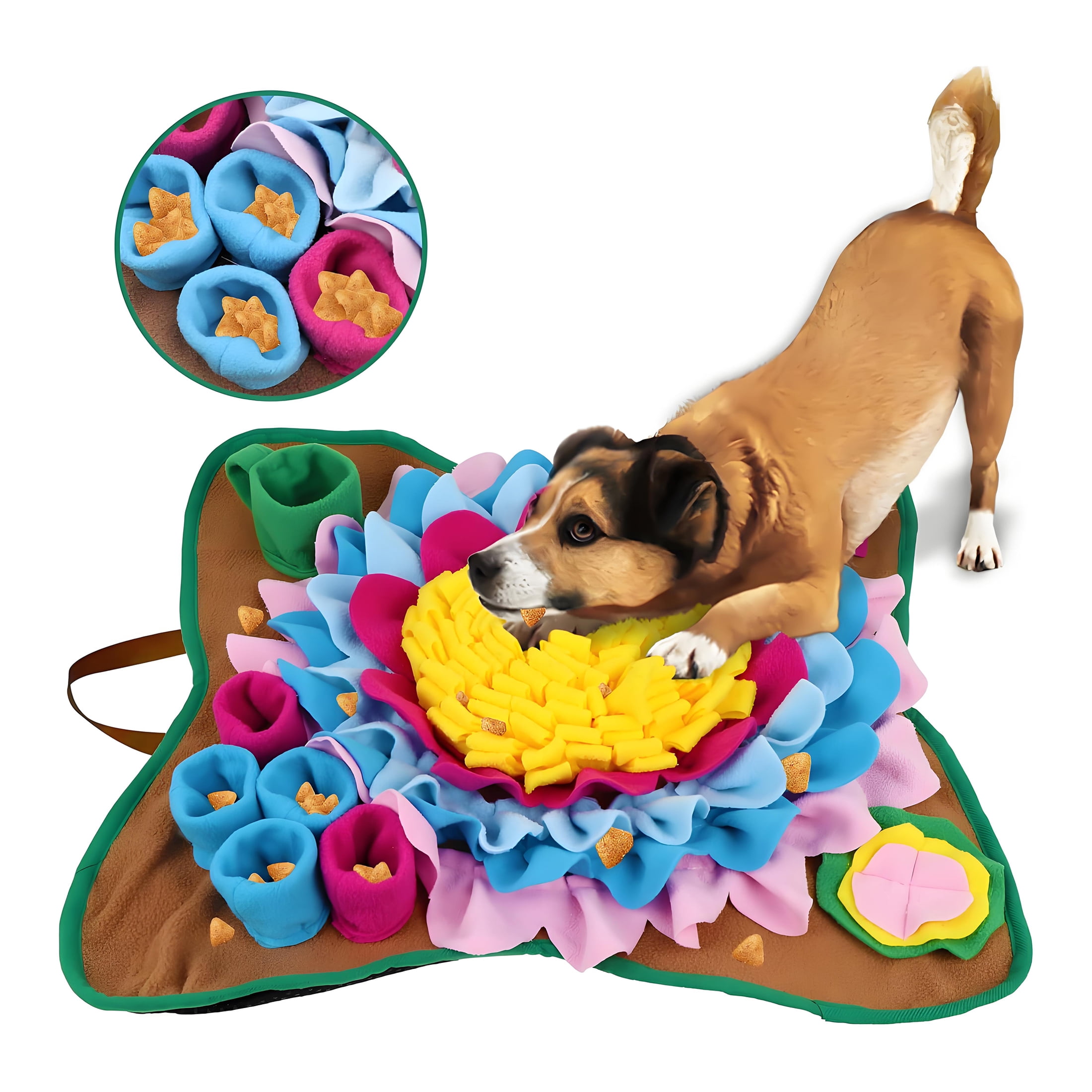 BESTSKY Rabbit Foraging Mat Toys,Compact Adjustable Rabbit Toys,Soft ...