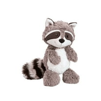 BESTSKY Raccoon Plush,25cm Cute Raccoon Face Stuffed Animals for Kids,Soft Plush Fabric Restores Shape Funny Stuff,Cute Stuffed Animals,Gray
