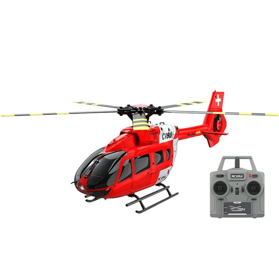 BESTSKY Rc Helicopter 1:28 Scale Simulation Remote Control Helicopter one - Key Takeoff and Landing Helicopter Remote Control Red