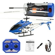 BESTSKY Rc Helicopter Stable Flight Remote Control Helicopter Streamlined Body Helicopter Remote Control Blue